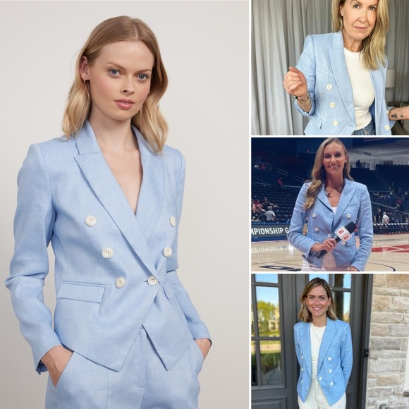Veronica Beard Light Blue Blazer - Picture 9 of 16